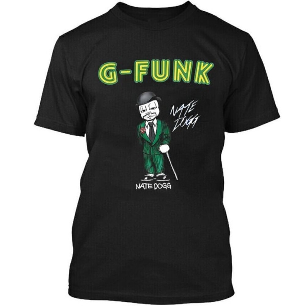 Nate Dogg Hip Hop Rap Music Retro Style Graphic Fan Gift T-Shirt .